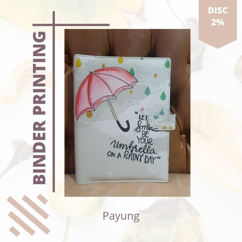 

Binder Printing Kulit Sintesis A5 (20r) Payung
