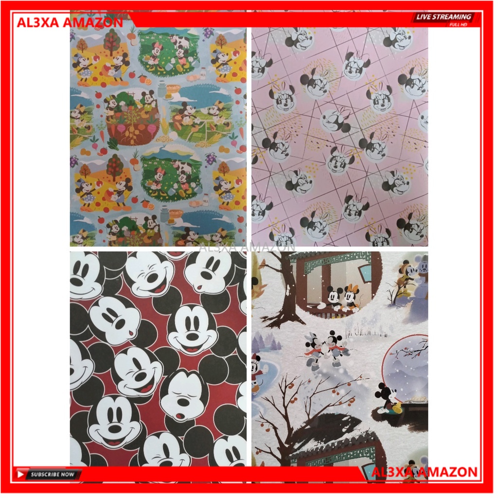 

Jasa bungkus kado/ kertas kado Sansan Wawa Disney Mickey Minnie 2 Belofty Toys