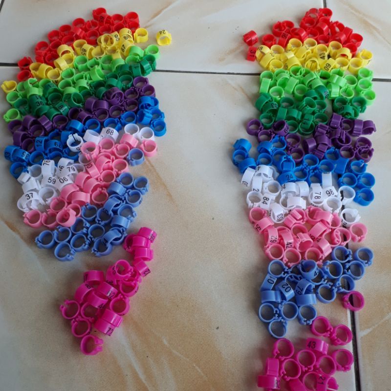 RING KLIP MERPATI DEWASA/RING INDUKAN/RING KANDANG