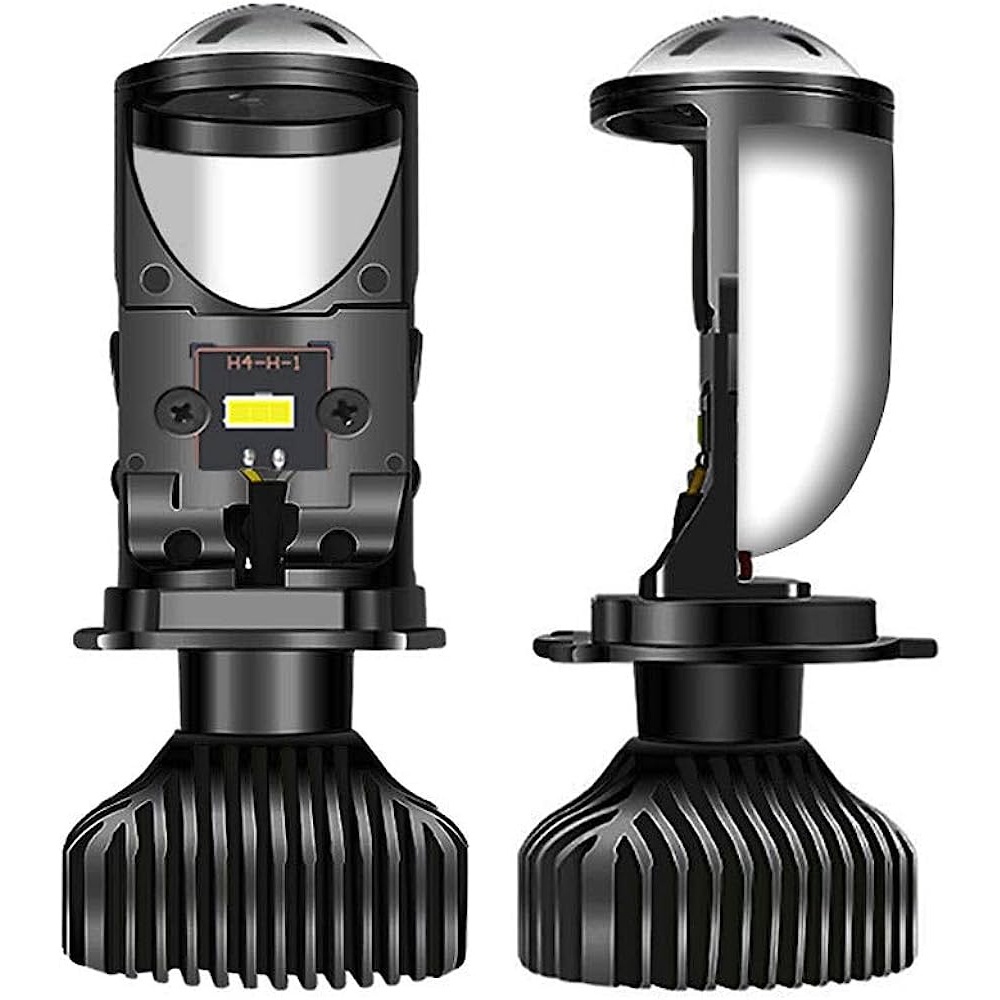 LAMPU LED MINI PROJIE  Z4X H4 PROJECTOR LENS PROJIE H4 LED MOTOR MOBIL HEADLIGHT H4 PROJIE MINI UNIV