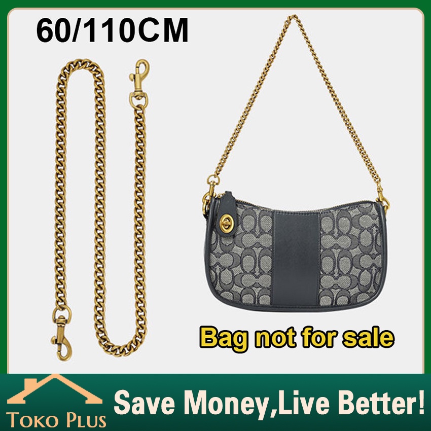 Rantai Tali Tas Panjang Gold Besi 60cm-110cm Tebal Premium Good quality tebal strap rantai / Tali Ta