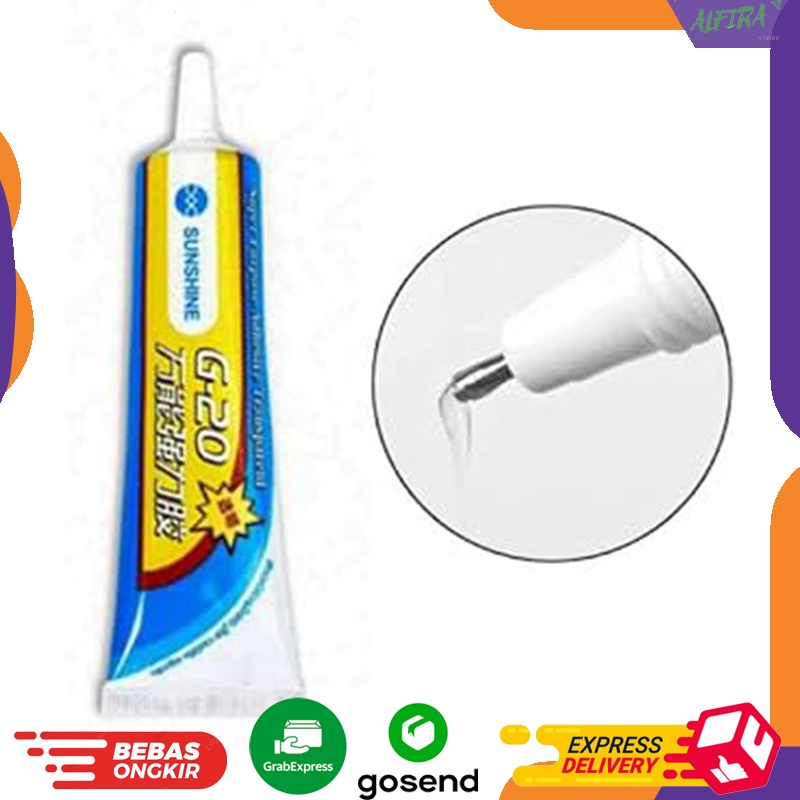 

Lem LCD SUNSHINE Touchscreen Serbaguna G20 Bening 50ML