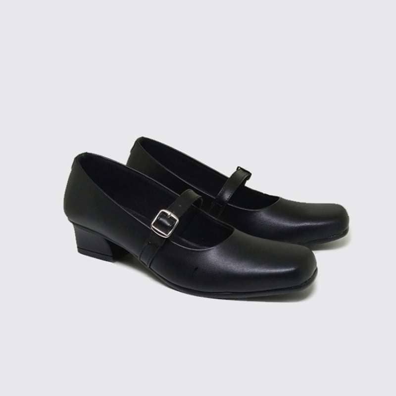 Sepatu Wanita Formal Kerja Wanita Kulit Dove Paskibra Sekolah Pdh Dinas Guru Polri TNI Polwan Secwan