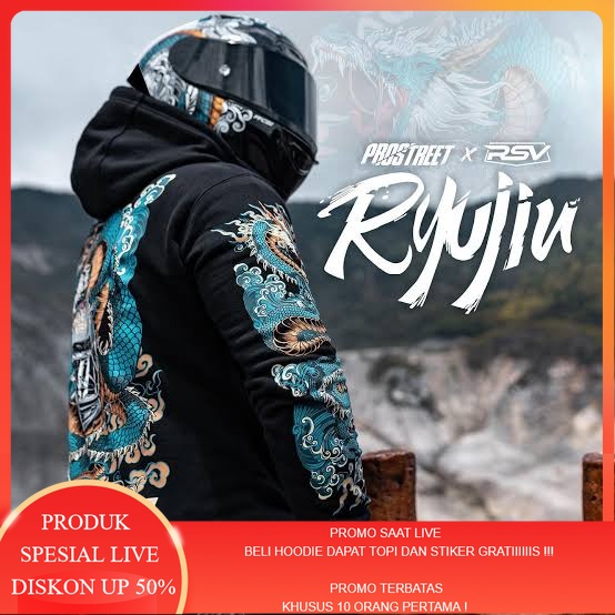 HOODIE PROSTREET RYUJIN JAKET SUNMORI JUMBO HOODIE PRIA