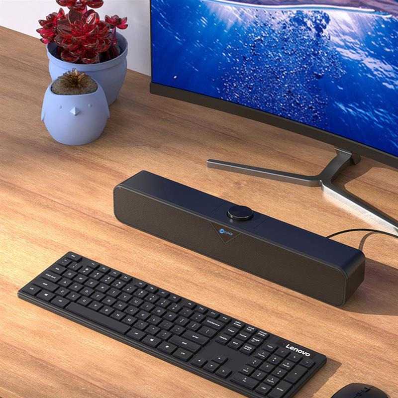 Soundbar Active Speaker Dynamic Sound 6W Wired Version Lenovo Lecoo - DS102