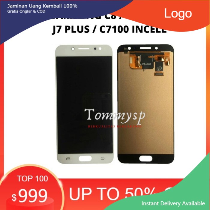 LCD SAMSUNG J7 PLUS / C710 / C710F / C8 / C7100 KUALITAS INCELL