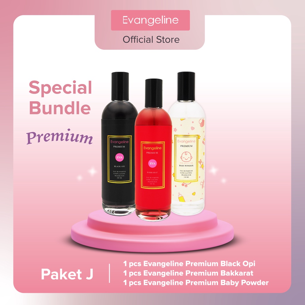 Special Bundle Premium Paket J [ Black Opi - Bakkarat - Baby Powder ]