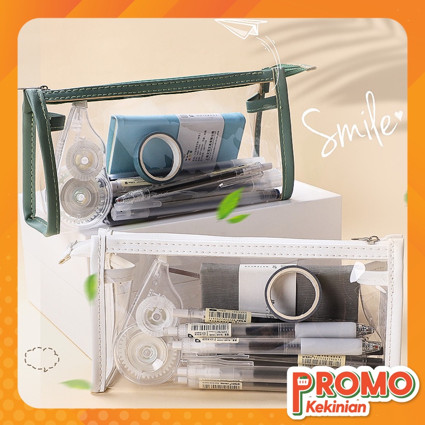 

Promo Kekinian - S5993 Kotak Pensil Bening / Kotak Pensil Kapasitas Besar Multifungsi / Pencil Case Bening / Pencil Case Kapasitas Besar