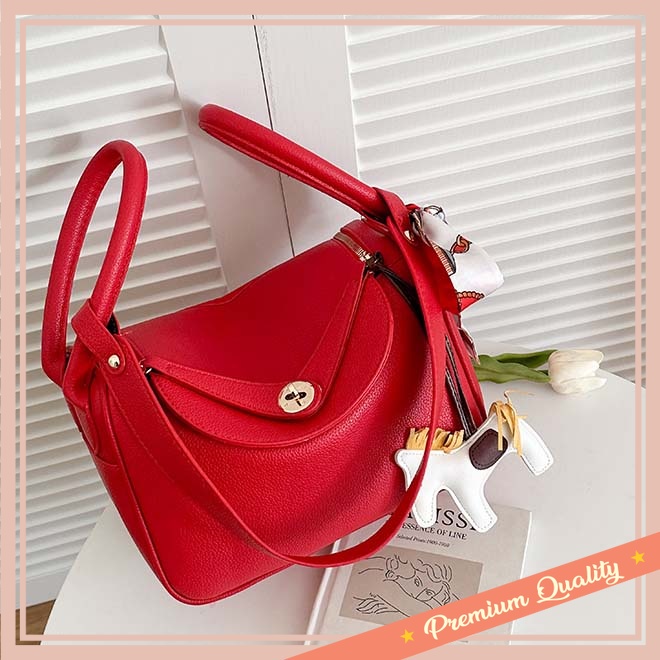 ⭐⭐⭐⭐⭐ Tas Wanita Import Branded Premium Murah - MV_Marvelouz MV303545 Tas Lindi HANDBAG Wanita Kekin