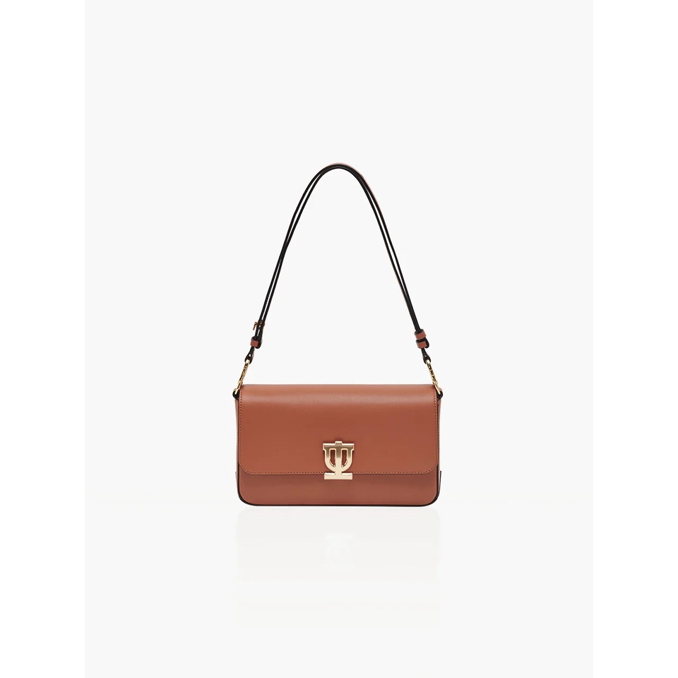 DELL'EST Baul Bag Solid Camel Tas Selempang Wanita - DBU2003BDM