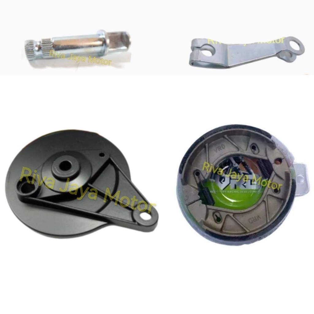 Panel + Kampas + As Paha + Paha Rem Belakang Honda Grand Supra X Fit Lama Astrea Prima Star Legenda 