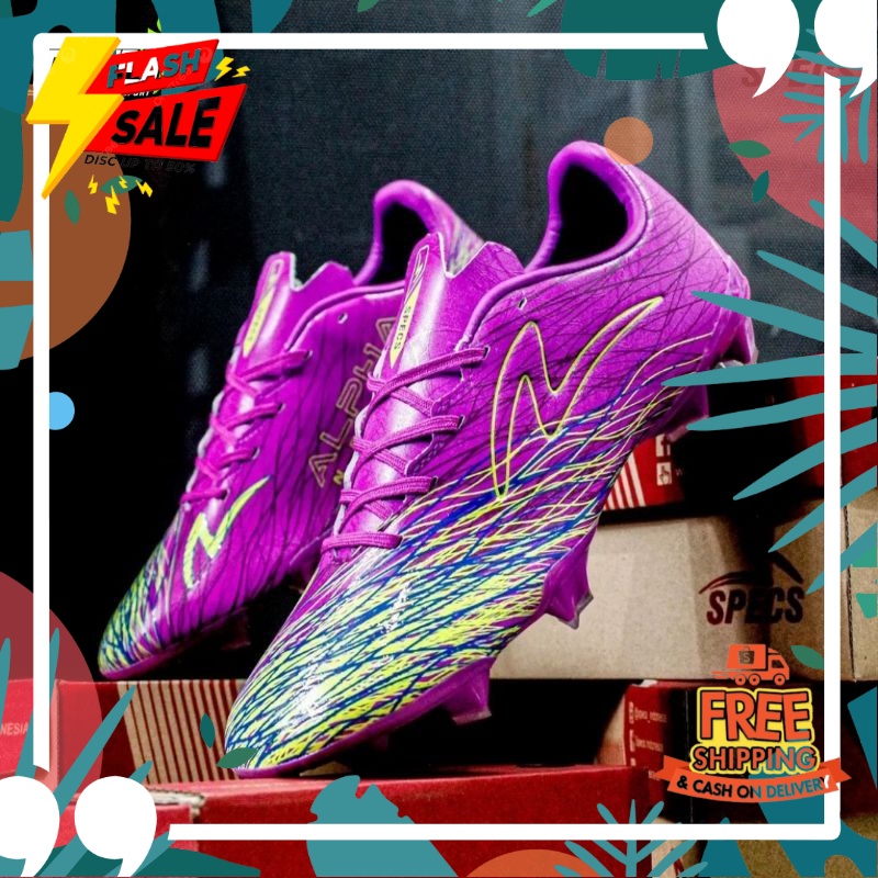 11.11 SALE JAM TANGAN KADO PACAR /Sepatu Bola Specs Accelerator Alpha Nerve Pro FG - 100% ORIGINAL /