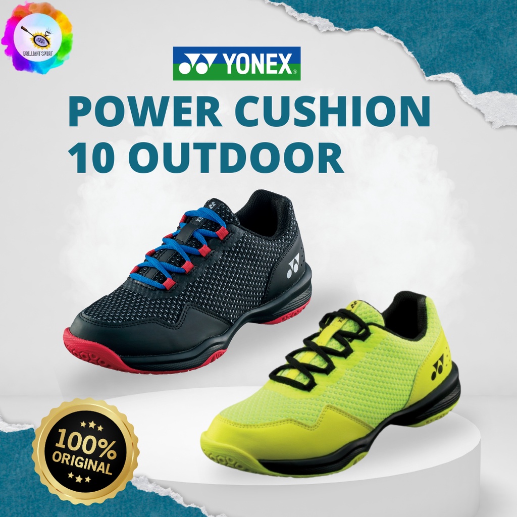 SEPATU BADMINTON YONEX POWER CUSHION 10 OUTDOOR SHB 10-1 EX ORIGINAL