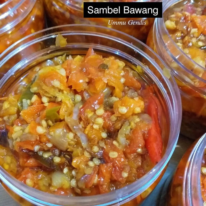

New Arrival sambal bawang super pedas- sambal bawang pedas porsi banyak
