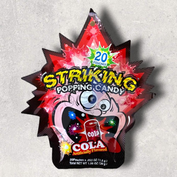 

Striking Poping Candy / Permen Meledak di Mulut / Permen Pletak Pletok