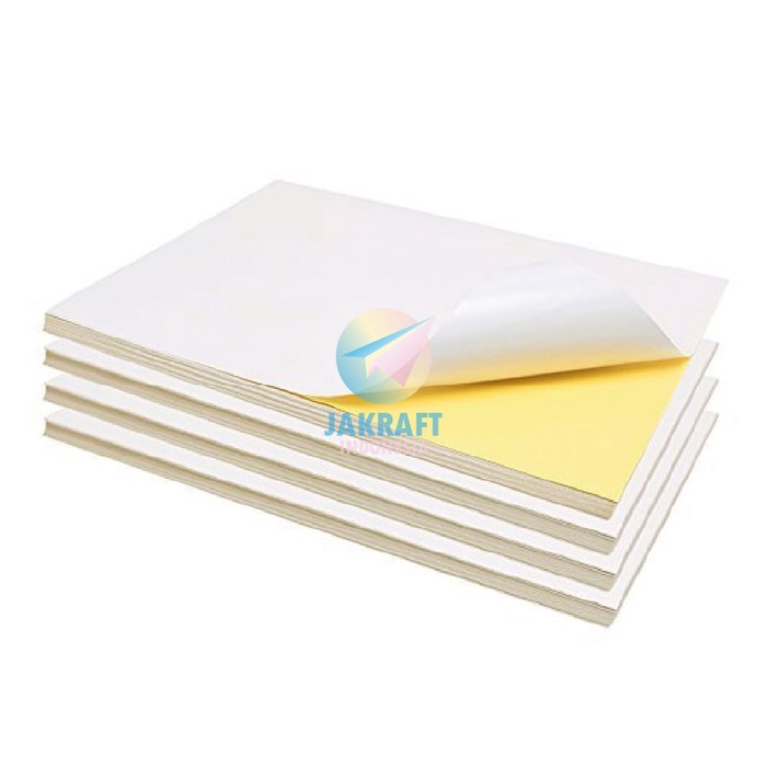 

Kertas Stiker Glossy Chromo A4 IDEO Sticker Art Paper Bontax Anti Air