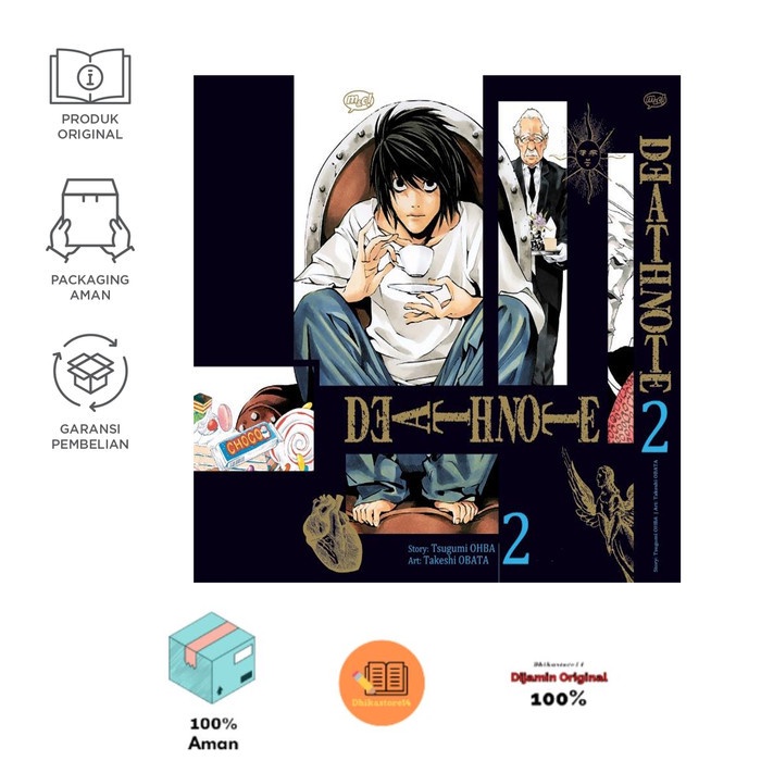 Komik Death Note New Edition Vol 2 (Tsugumi Ohba)