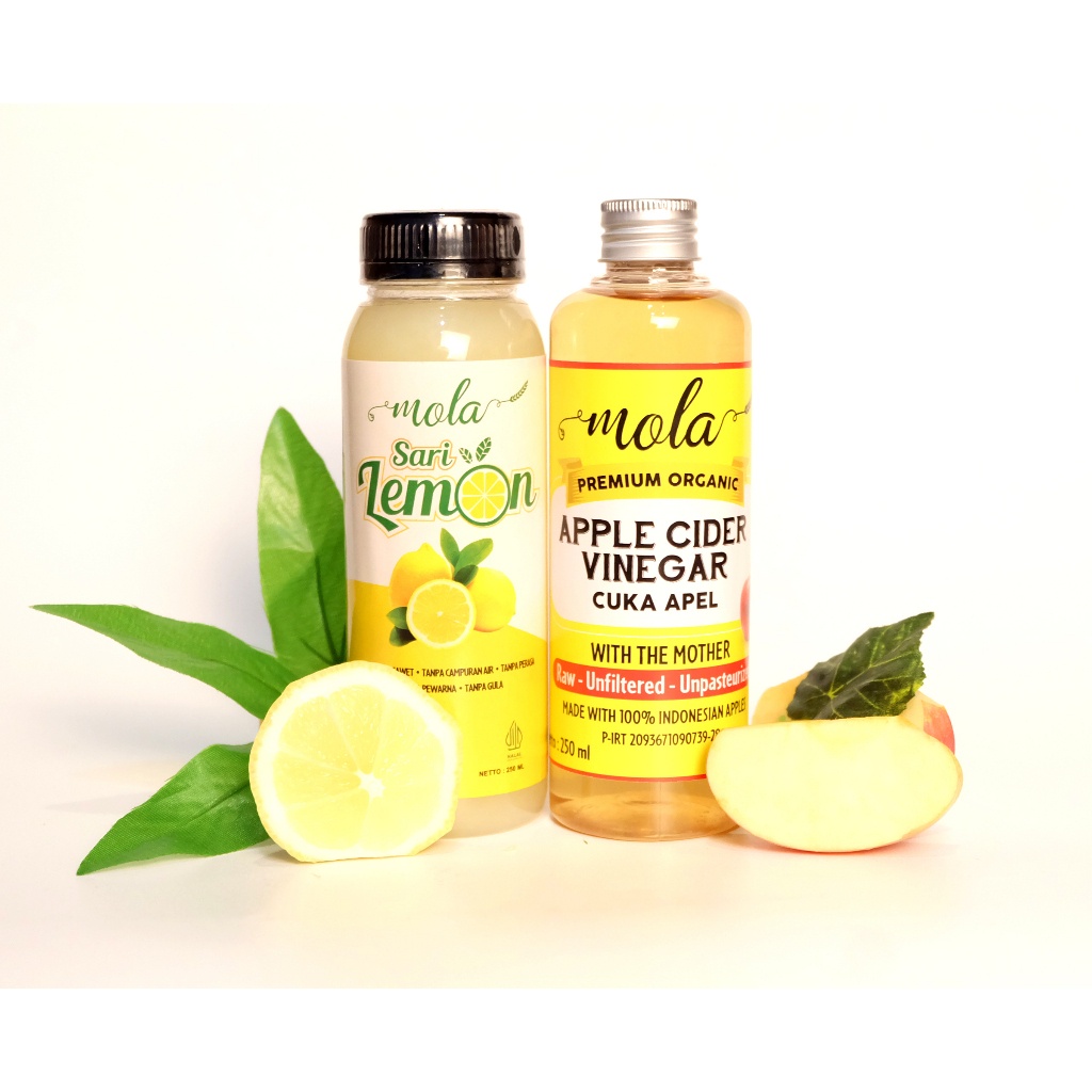 

Paket Diet Pelakor Mola Cuka Apel Cider Venegar + Sari Lemon