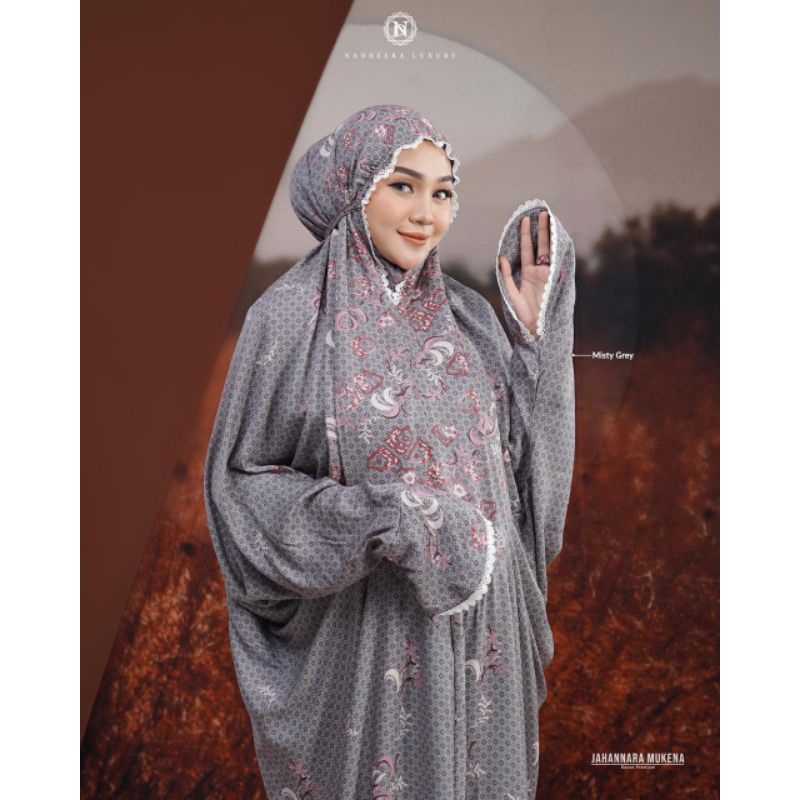 Ready stock SPECIAL PRICE  JAHANNARA MUKENA NADHEERA LUXURY || nadheera luxury original brand