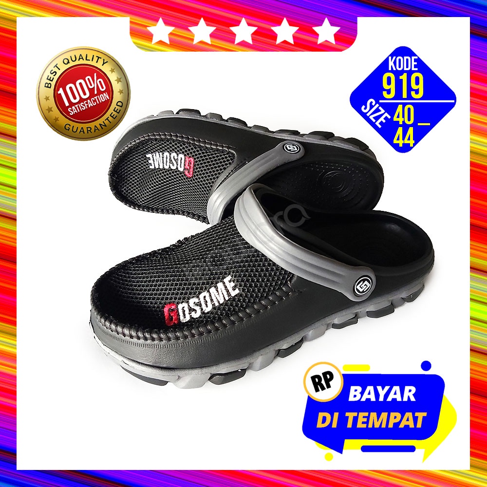 Sandal Baim Kodok Karet Premium Gosome 919 Awet Kuat Ringan empuk Lovastore
