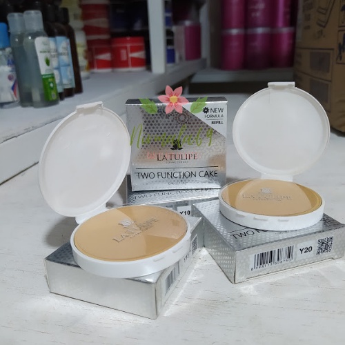 La Tulipe Two Way Cake Refill 13gr/latulipe refil bedak padat/bedak la tulipe two way cake/dempul wa