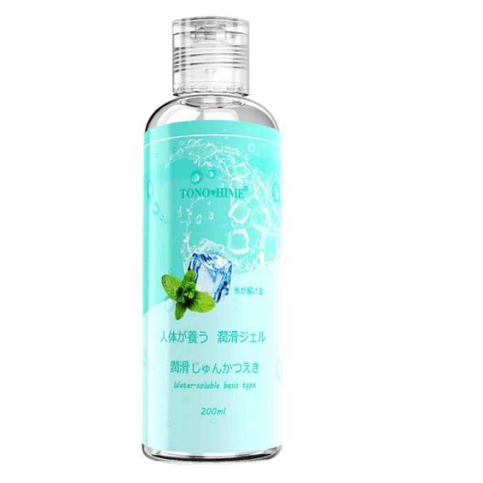 Terbaru !!! Lubricant Pelumas Pria Wanita Tono Hime Bahan Air Sensasi Baru - dingin