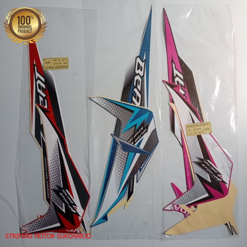 (ORI) Striping Sticker Honda Beat fi esp ISS 2018 kualitas original