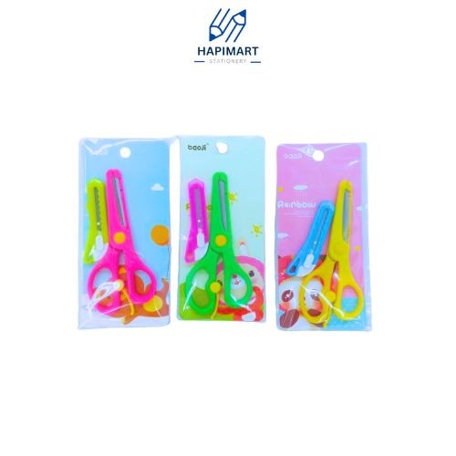 

Set Gunting Kertas Dan Cutter Kids SafetyGunting Plastik Keamanan Anak