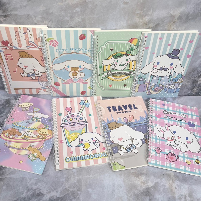 

⭐️JOERAGAN LAPAK⭐️ BUKU RING A5 KARAKTER CINNAMON - buku notes karakter lucu