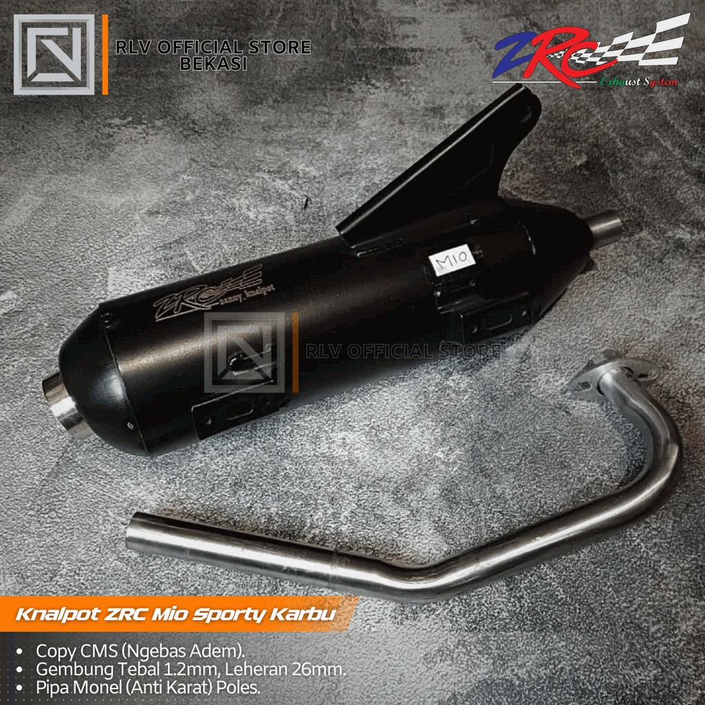 knalpot Mio, Mio Karbu, Mio sporty ZRC