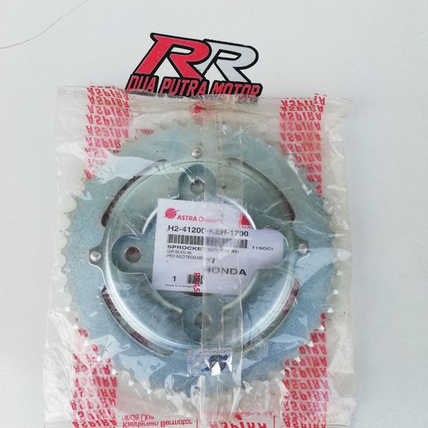 ger gear gir rantai roda belakang original ori aspira honda glpro glmax gl pro max neotech mega pro 