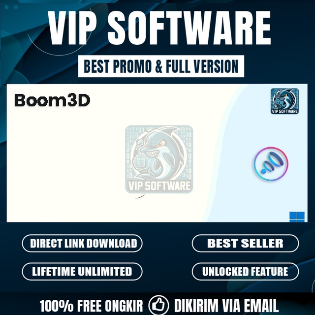 [Full Version] Boom3D Lifetime Pro Win OS - Peningkat audio dan equalizer 3D