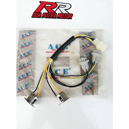 kabel fitting fiting piting socket lampu bohlam depan suzuki shogun sogun r sp fd 125 sp125 r sp fd