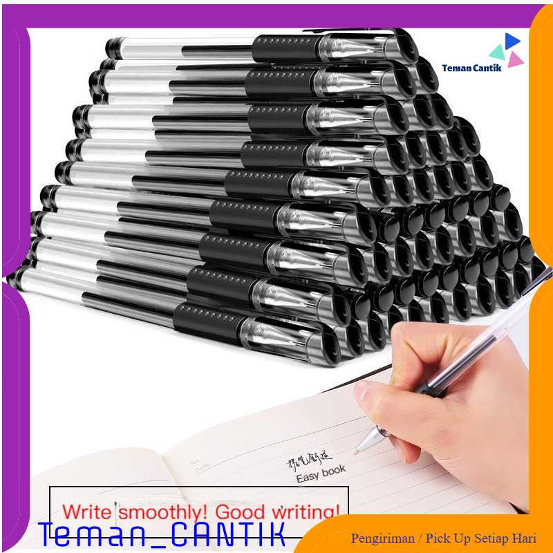 

TC - ATK KISSBUTY Pulpen Gel 0.5mm Isi Ulang dengan Tinta Refill 20 PCS - KB13CM