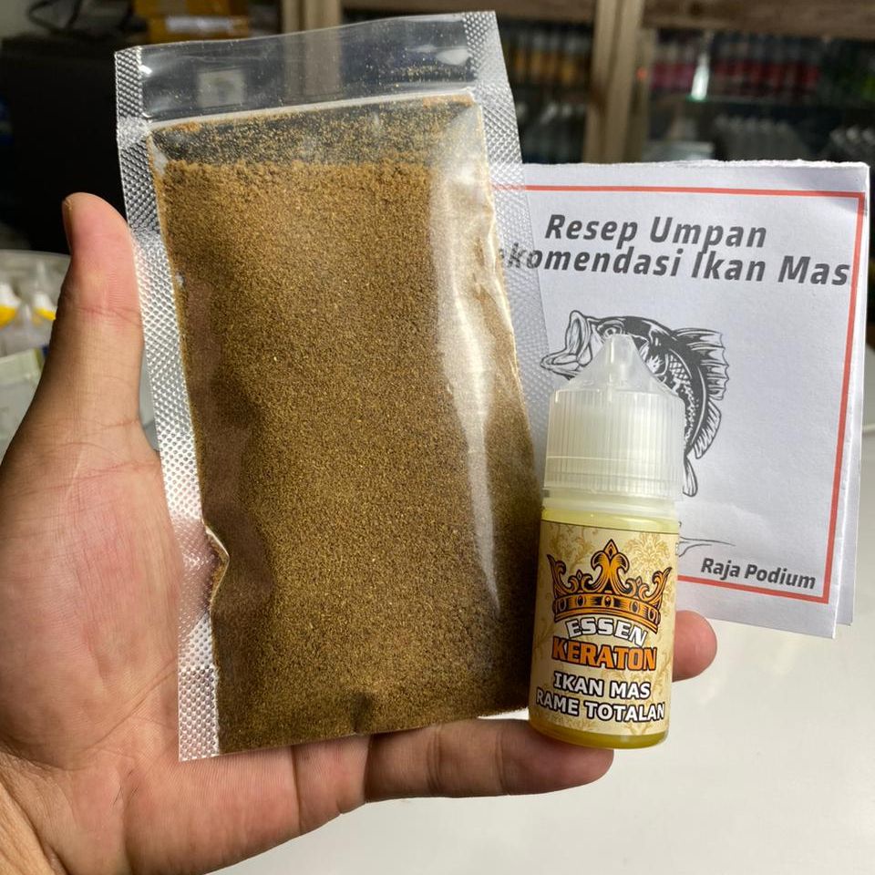 Essen Amis Wangi Paling Bagus Buat Ikan Mas Babon Dan Rame Pasti Gacor, Essen Ikan Mas Paling Gacor 