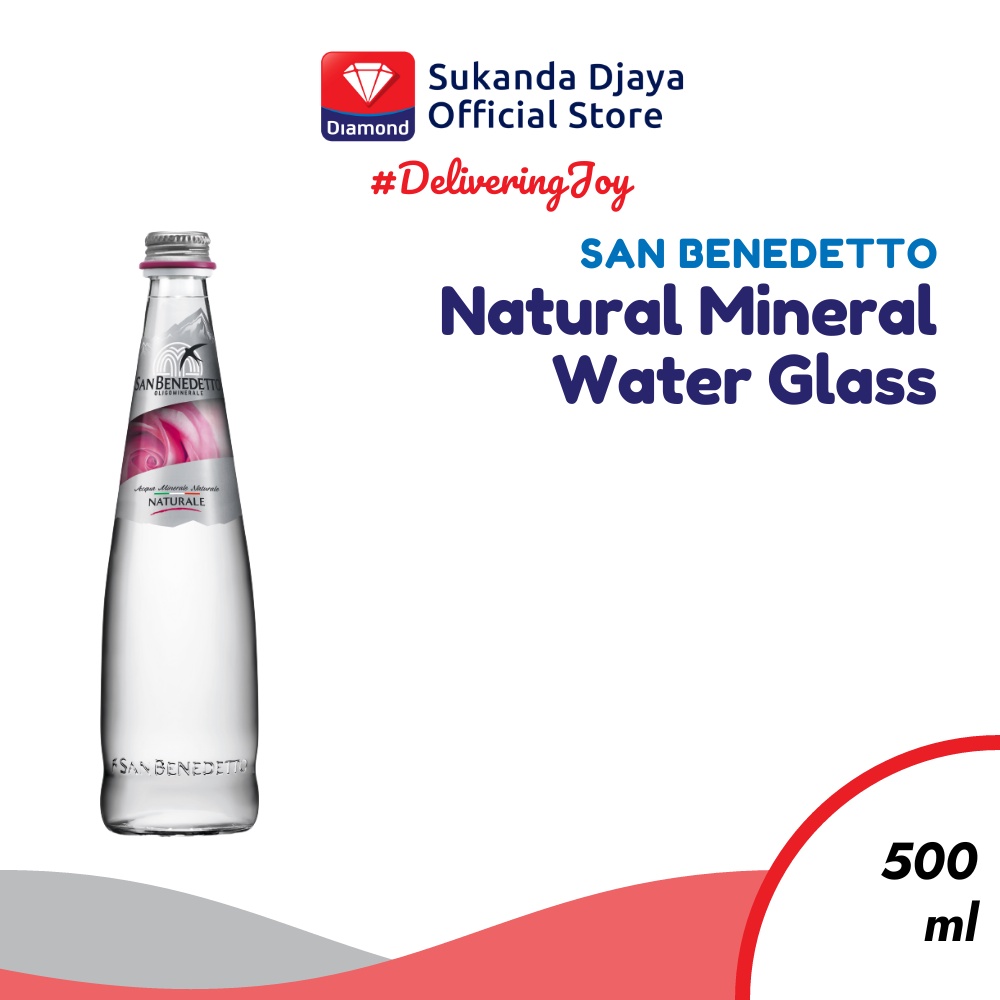

San Benedetto Natural Mineral Water Glass 500 Ml