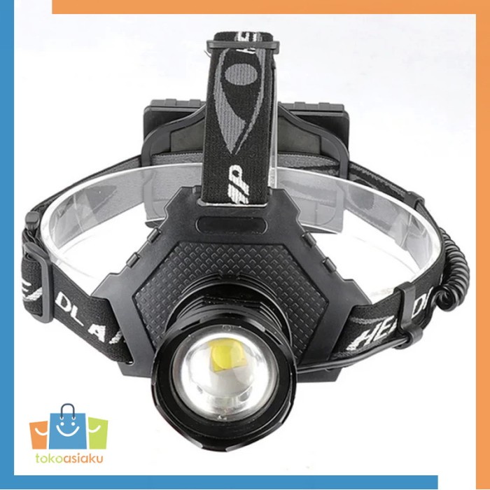 Senter Kepala Headlamp LED XHP70 Super Terang 1000 Lumens P70