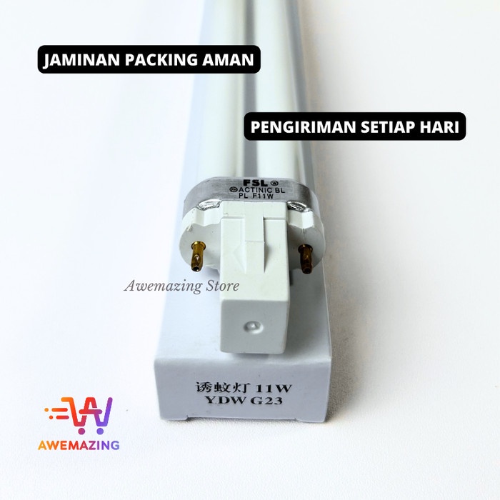 Lampu UV Perangkap Nyamuk 11 Watt PL FSL Refill KRISBOW INSECT MA-11W
