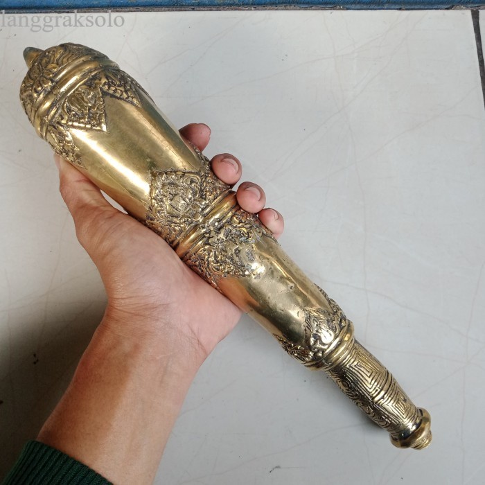 

termurah Gada Godo Kuningan Ukir