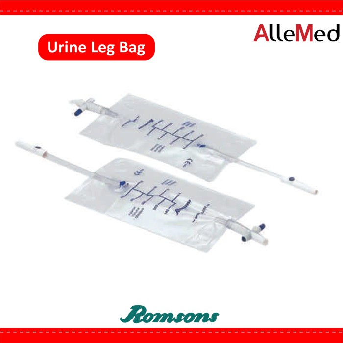 Marynt Romsons Urine Leg Bag Kantong Urin Paha 750 ml