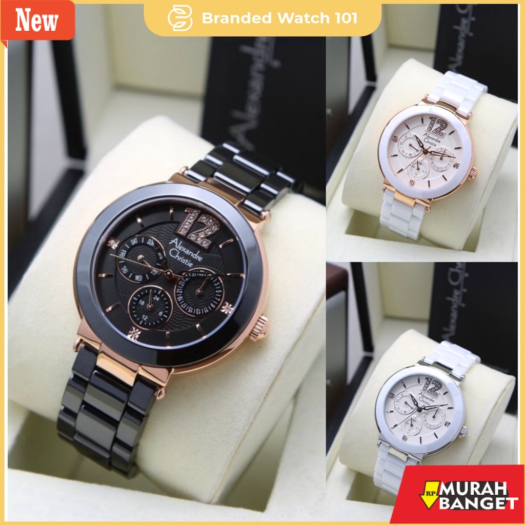 dijamin asli dan awet- ORIGINAL Jam Tangan Wanita Alexandre Christie AC 2359 / AC2359 / 2359 / AC 2A