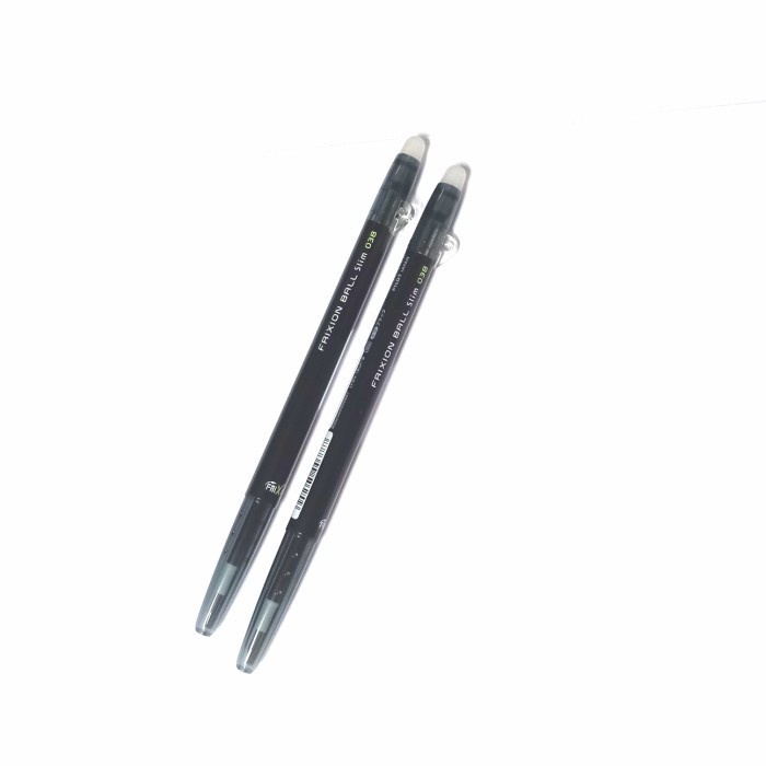 

Ballpoint PILOT Frixion Ball Slim 0.38 - Hitam