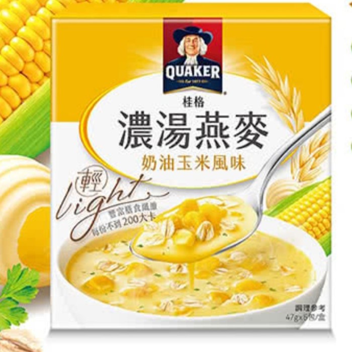 

Quaker Oatmeal Soup Jagung