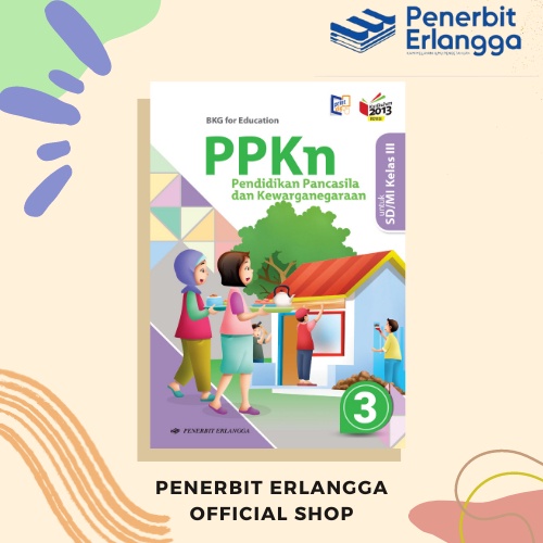 BUKU PPKN SD KELAS 3 KURIKULUM 2013 REVISI ERLANGGA Erlangga