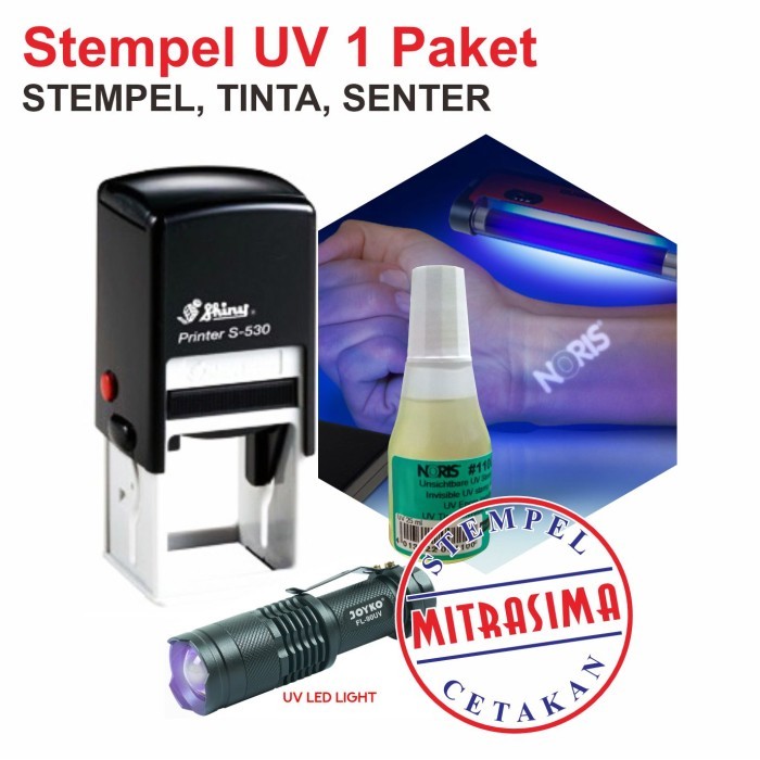 

Stempel Otomatis UV stamp - Stempel saja