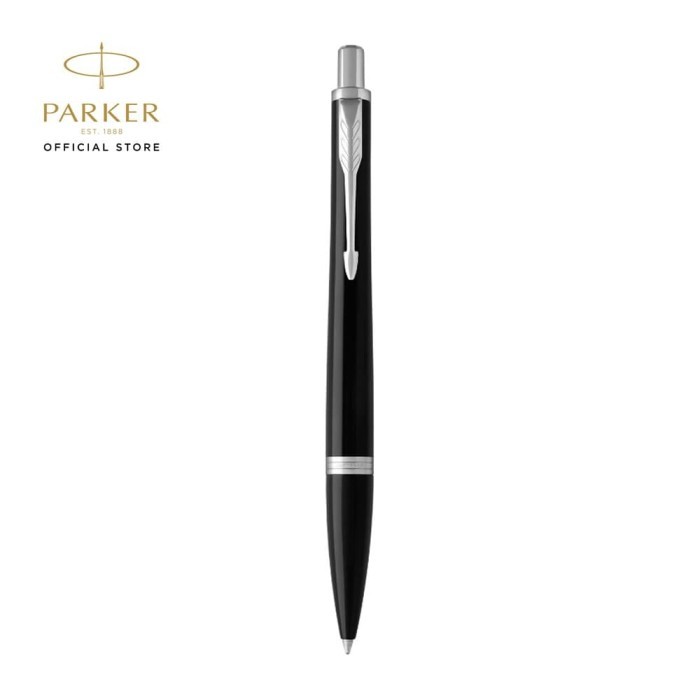 

Parker Urban Black Cab Chrome Trim Ballpoint