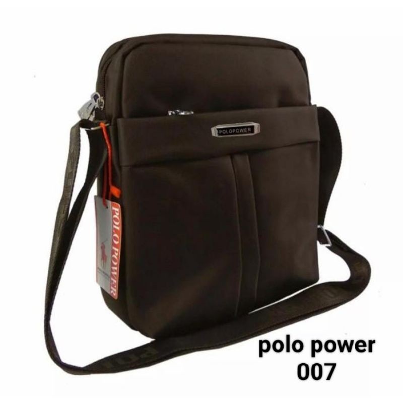 Tas Selempang Pria Wanita Sling Bag Import - Original - Polo Power