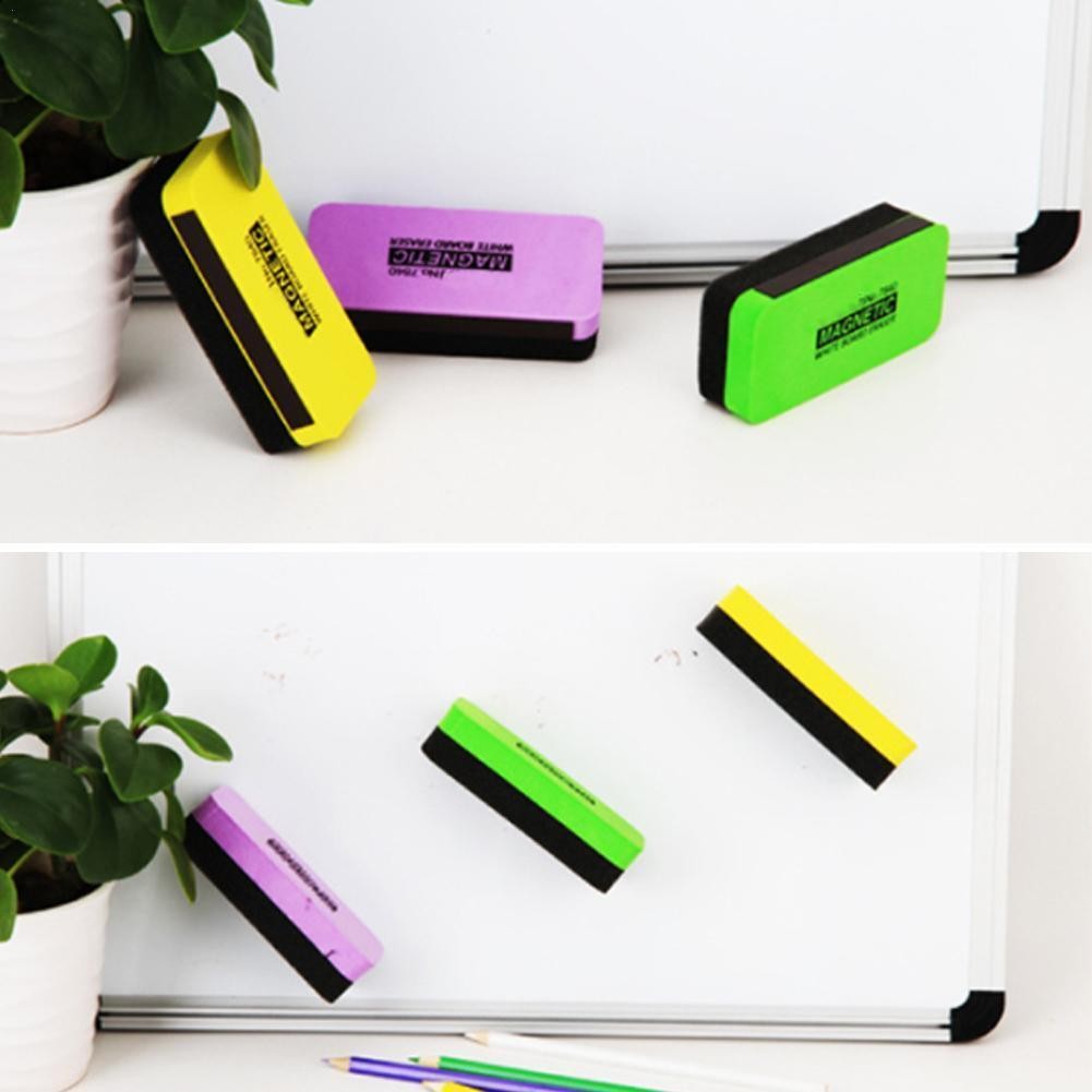 

Best Sale Creative Simplicity Magnetic White Board Erasers Drywipe Marker Cleaner Office Whiteboard School Stationery Supplies