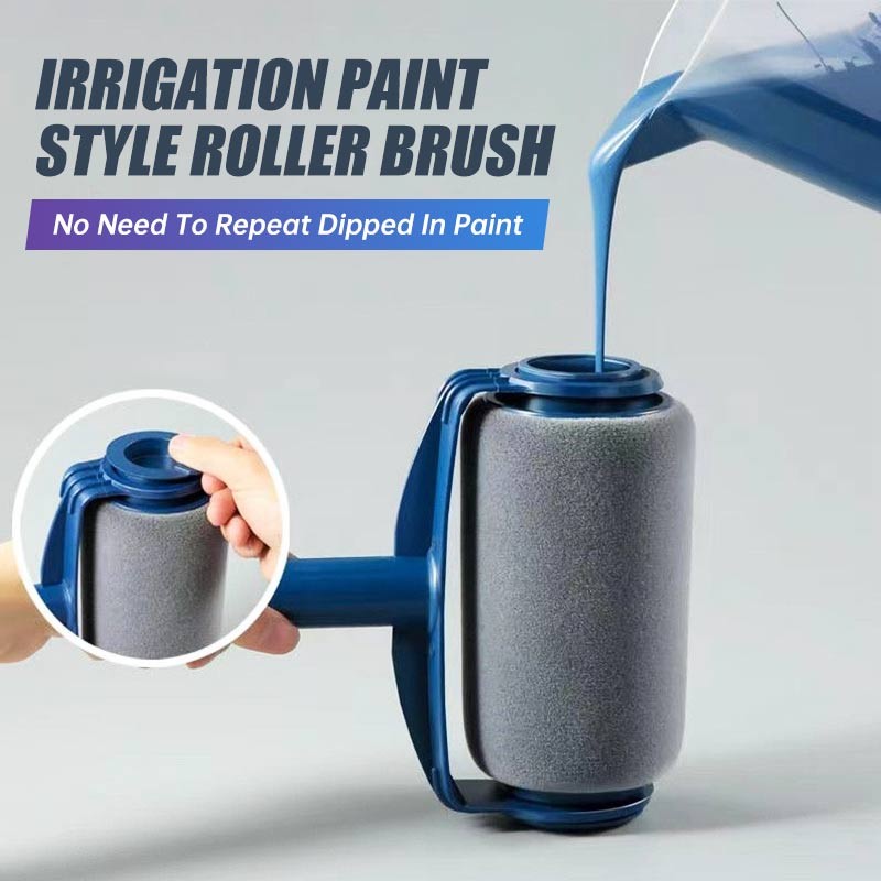 

1pc/6Pcs Paint Roller Multifunctional Household Roller Brush Set One Wall A Time Portable Latex Paint Roller Brush Painting Set
