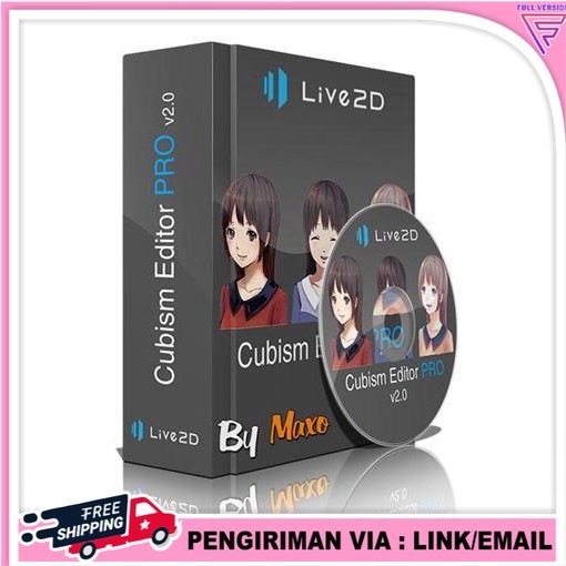 Live2D Cubism 320 - Aplikasi Untuk Membuat Karakter Anime Animasi Kartun 2D Live 2D